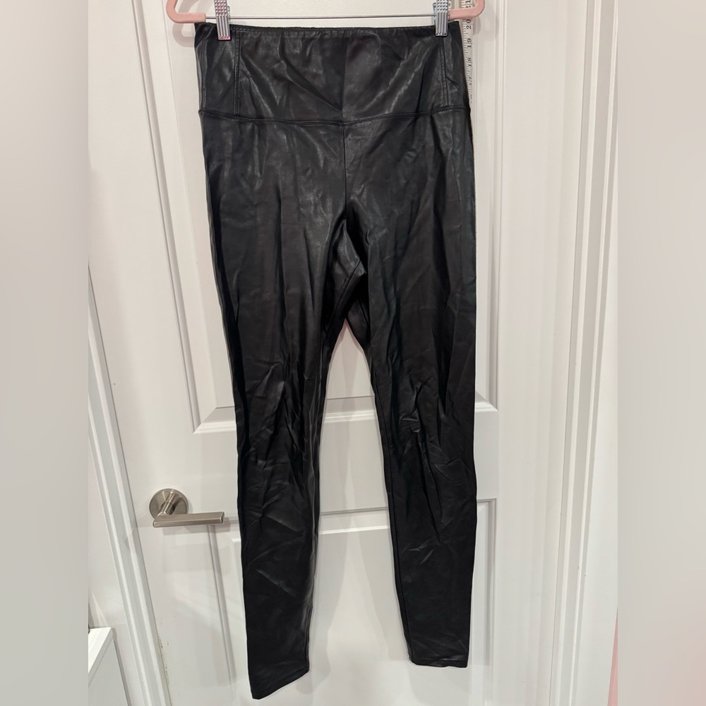 Wilfred Free Black pleather high rise leggings XL